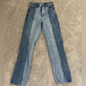 Pacsun two tone denim 90s boyfriend jeans size 25